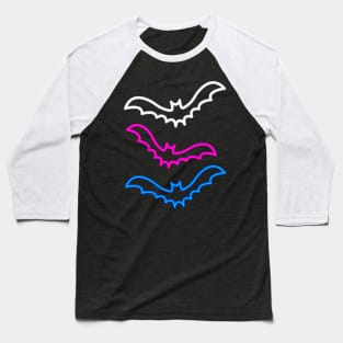 Three Neon Bats Baseball T-Shirt